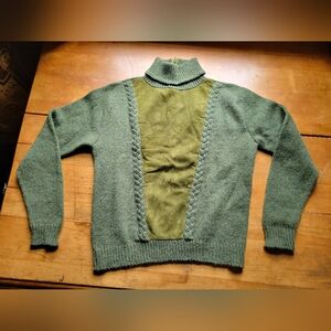 Vintage 100% Wool Genuine Suede Size EU 36 US Small